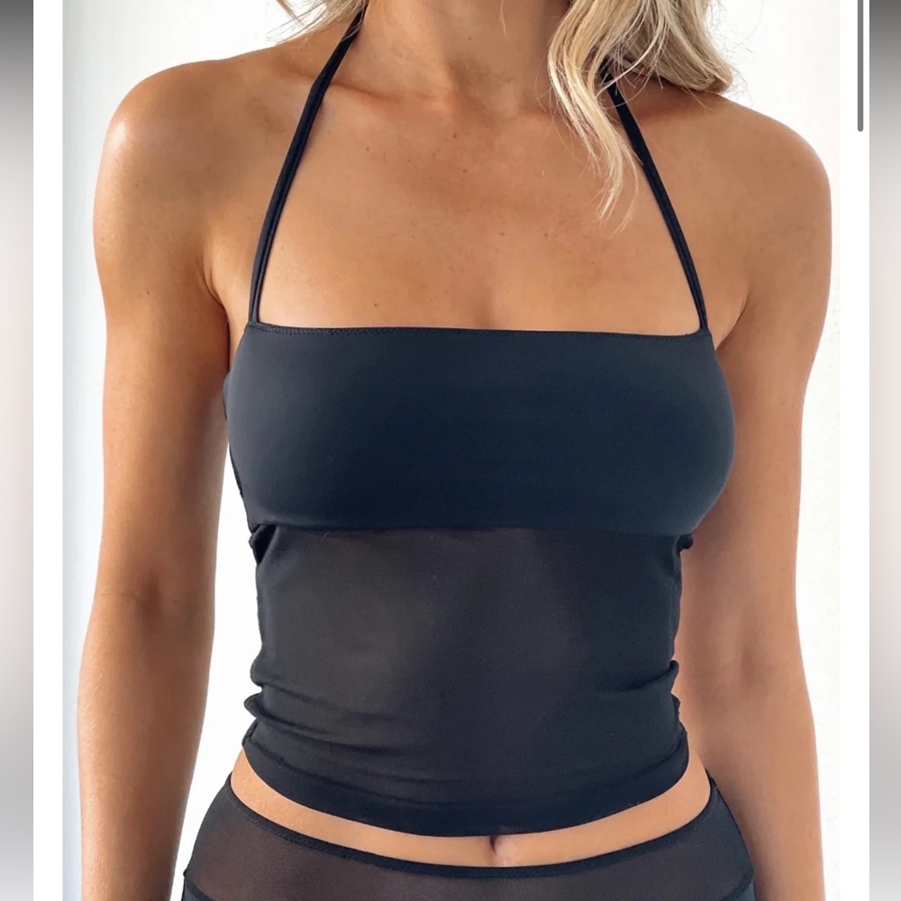 Baby I Want Top - Black